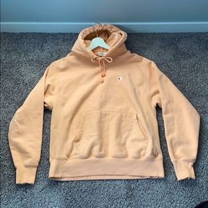 Peach Champion sweater